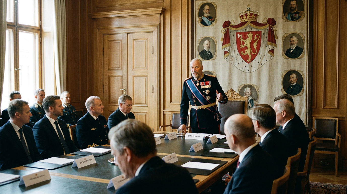 Norvégia új királya: XIII. Haakon a trónon