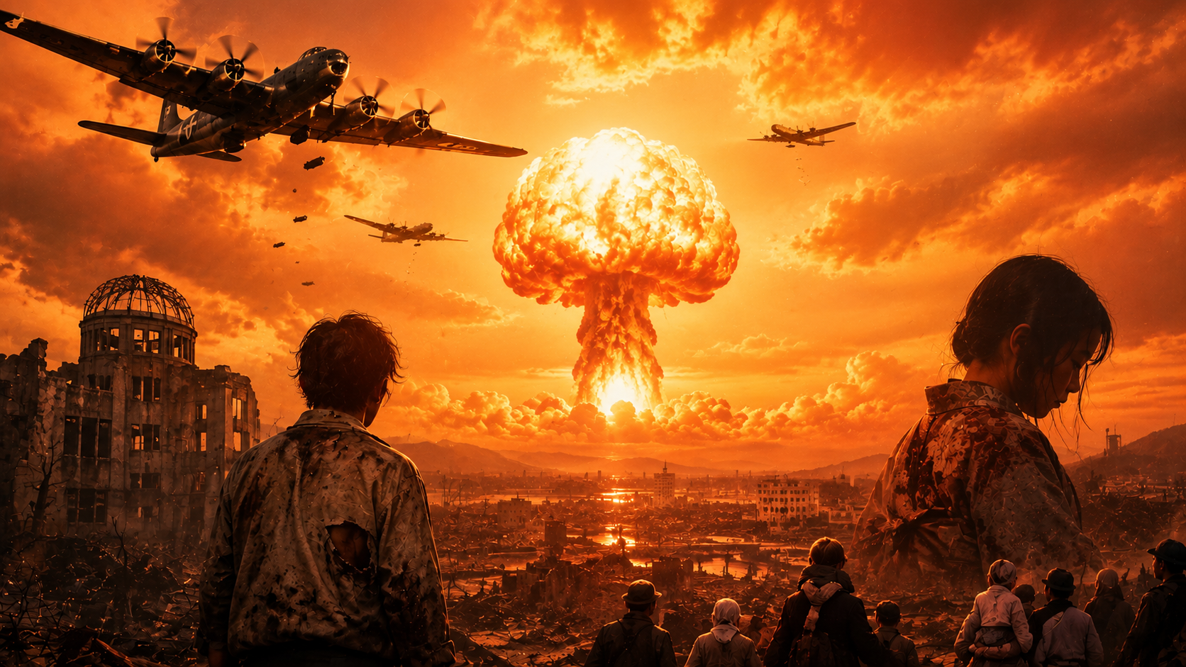 Az atombombák története: Hiroshima és Nagasaki árnyékában