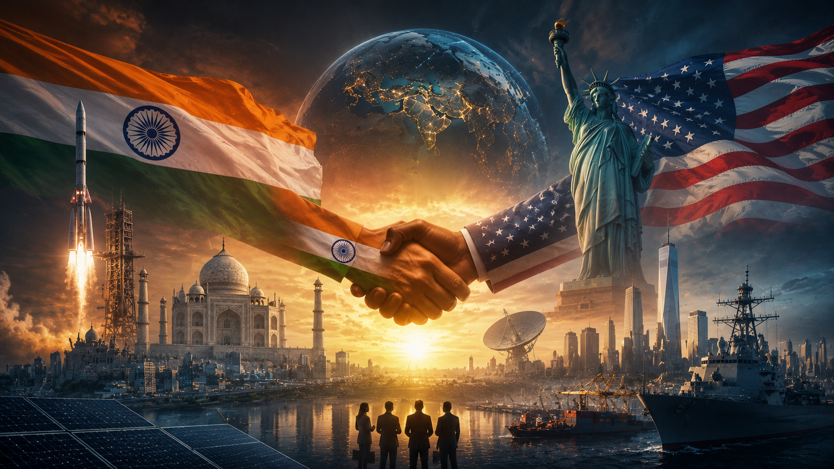 India és az USA kapcsolata: Kilátások és kihívások